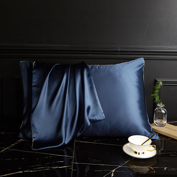 Silk Pillowcase in a rich plain colour